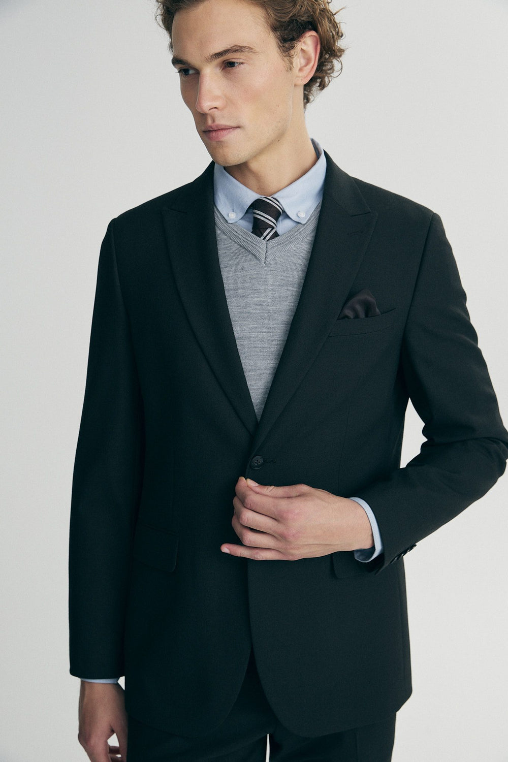 Veston brun foncé
