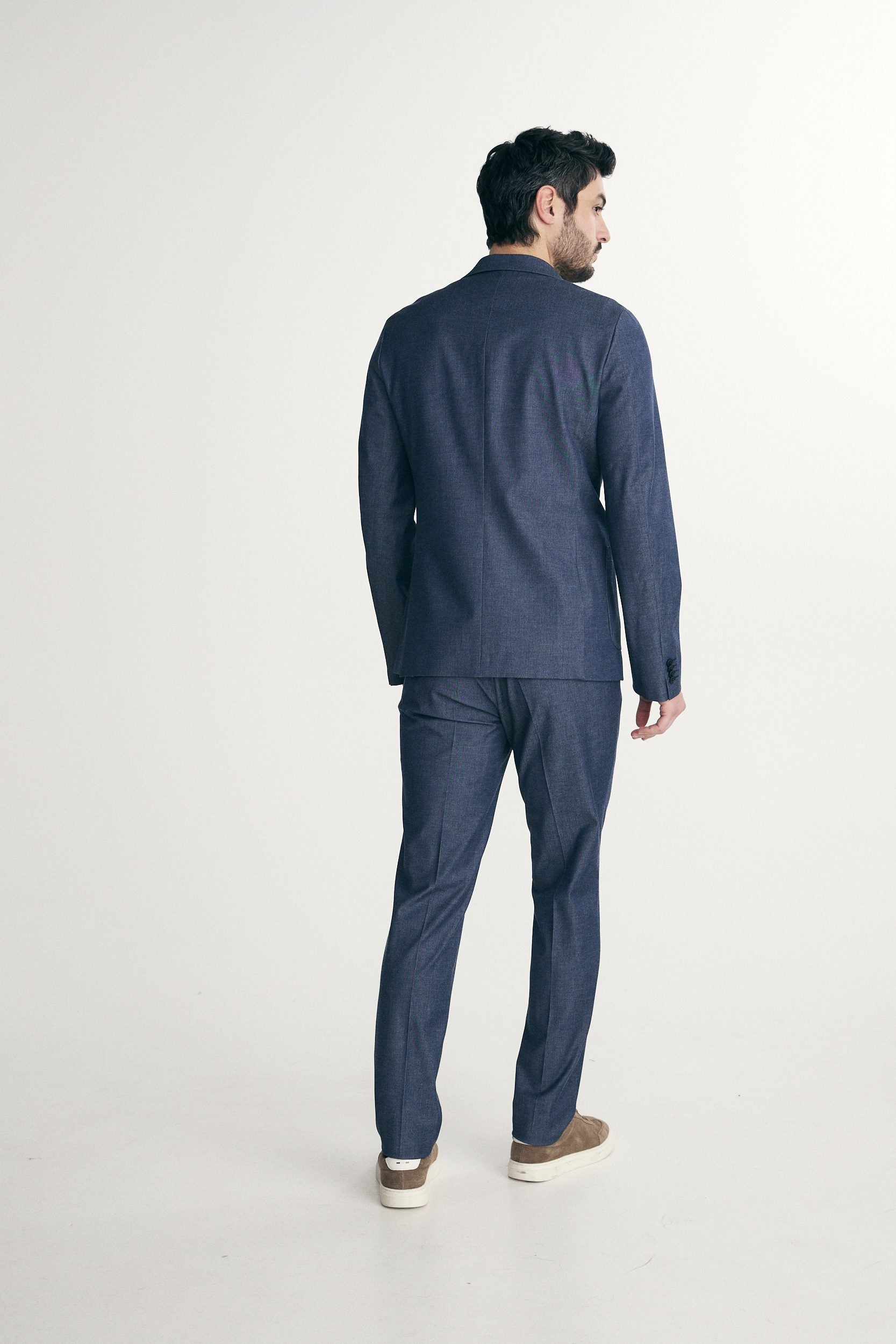 Denim-look Extra-fitted jacket