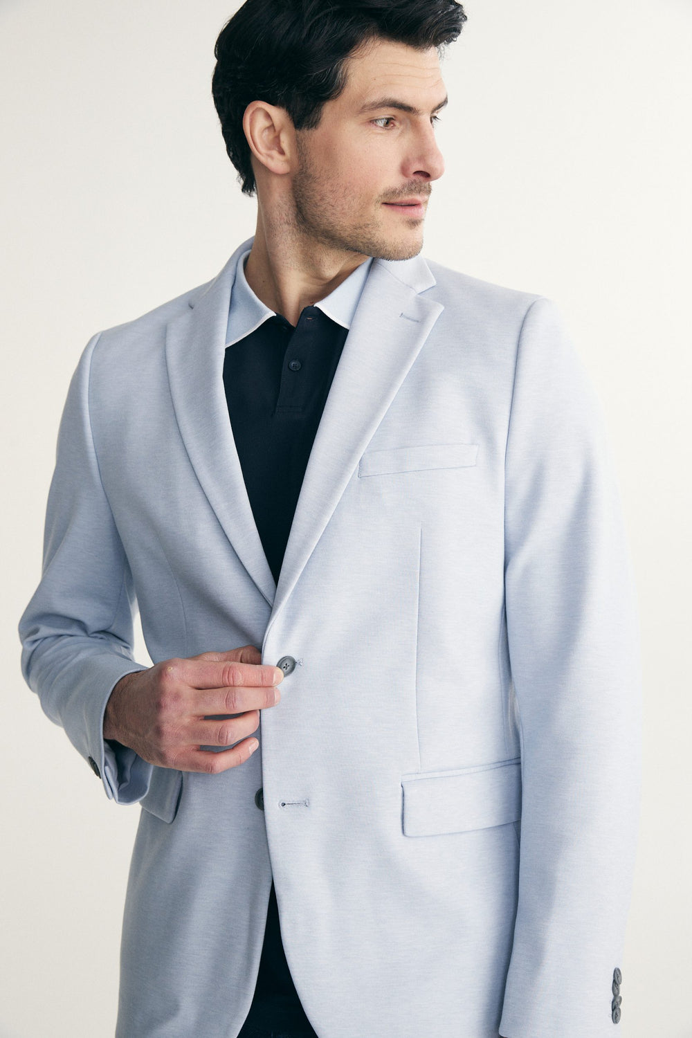 Veston de tricot ajusté