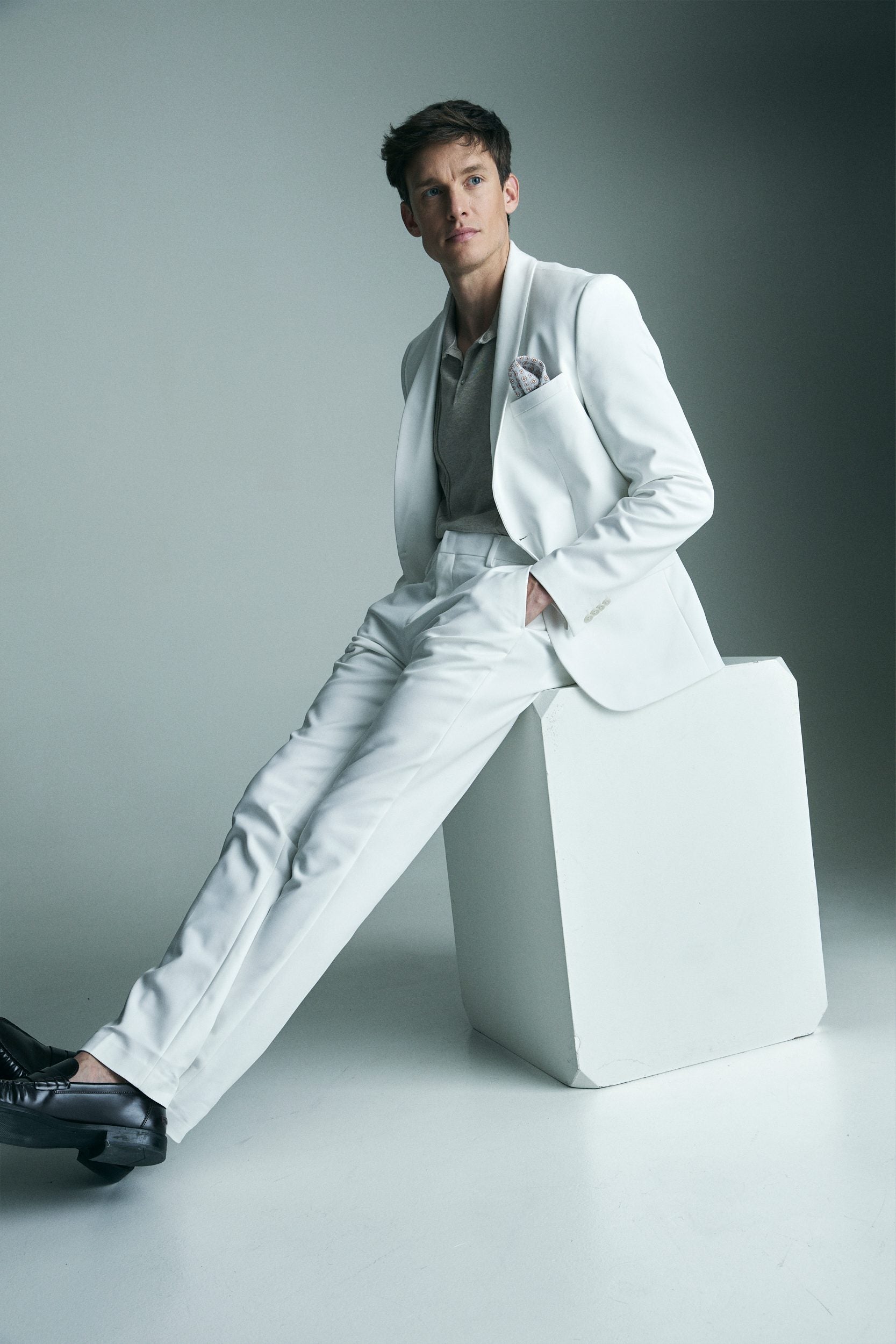 Shawl Collar Extra-Fitted Blazer
