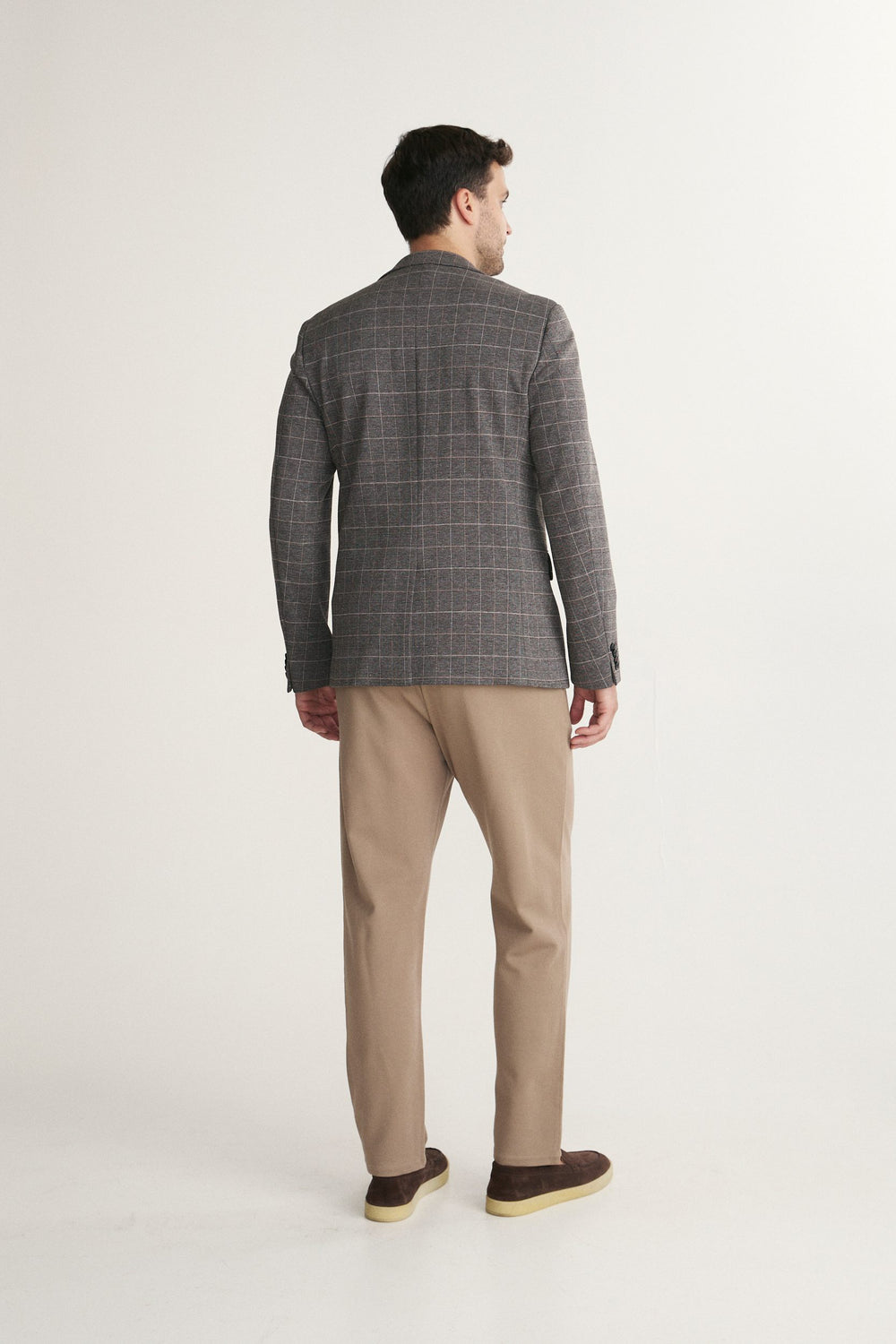 Fitted Knit Blazer