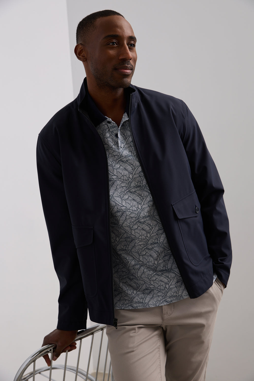 Blouson réversible à zip