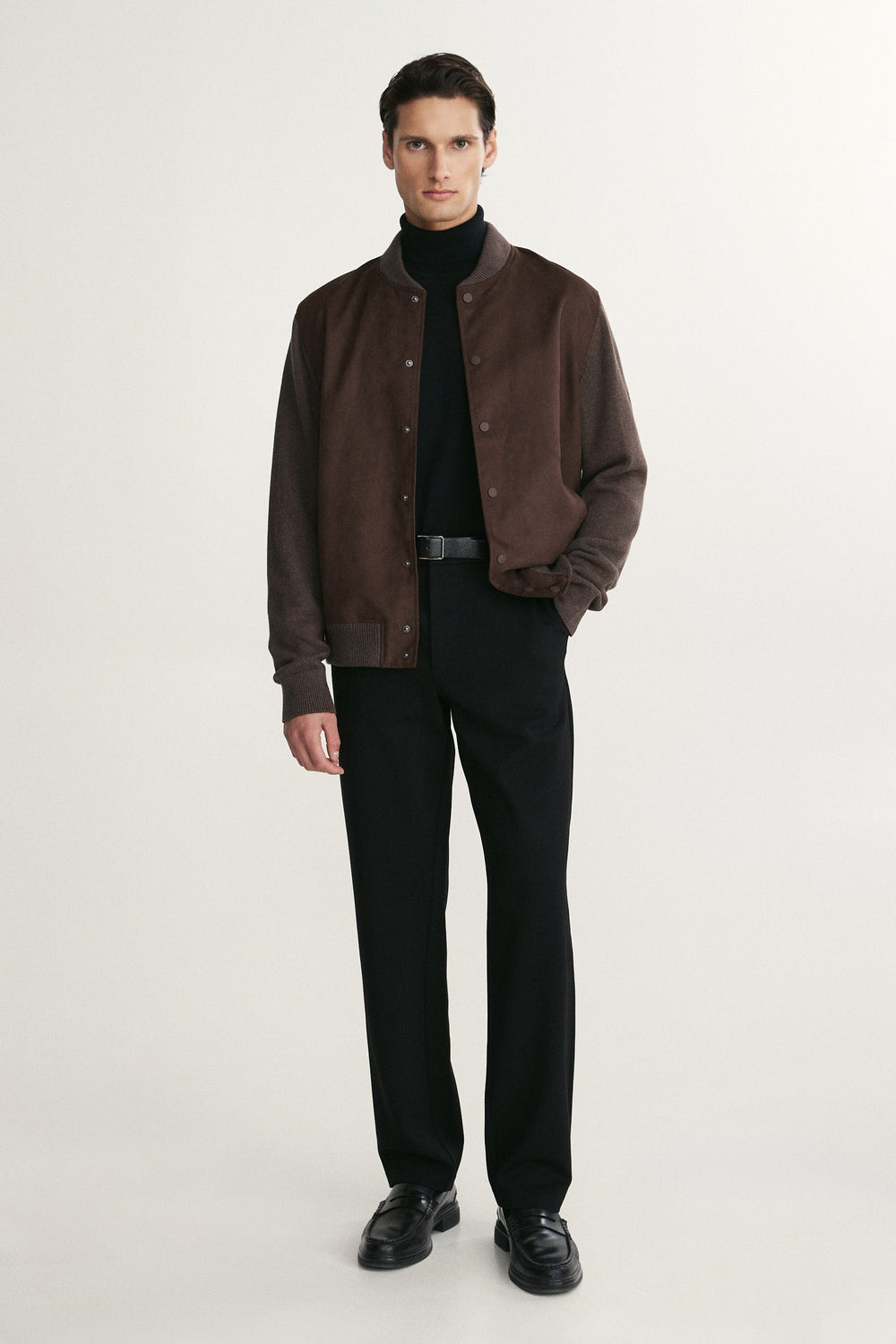 Blouson bi-matière