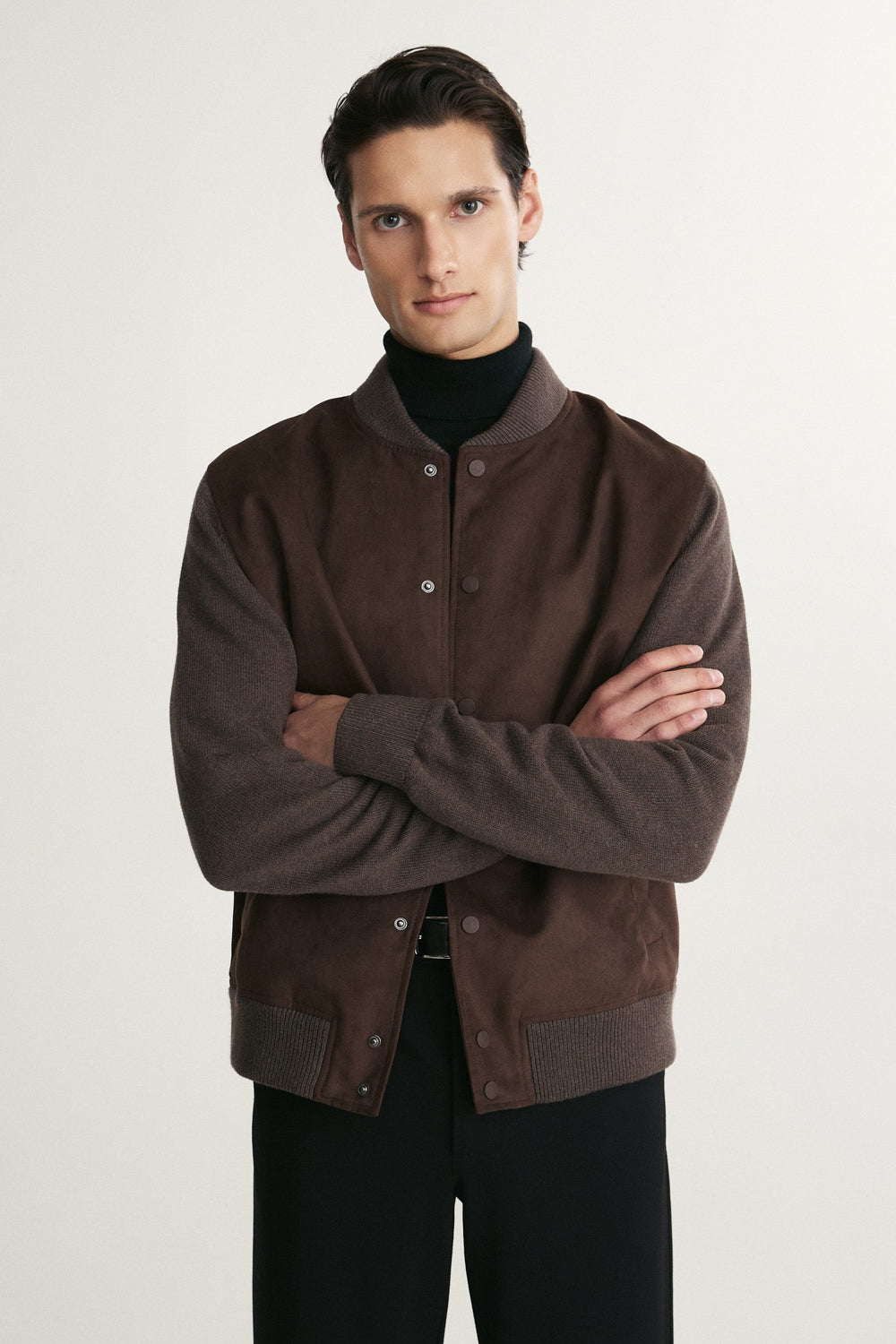 Blouson bi-matière