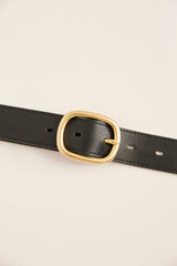 Basic leather belt