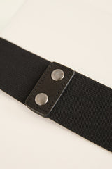 Belt with rhinestones ornament