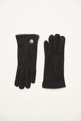 Wool Gloves With Metal Detail