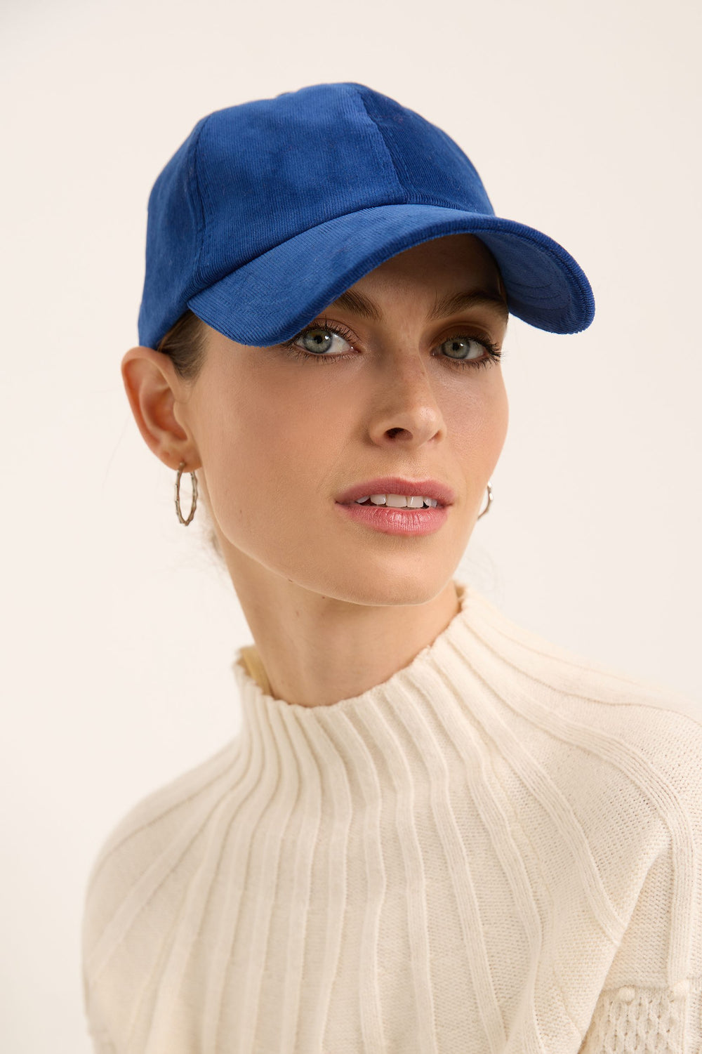 Casquette velours côtelé