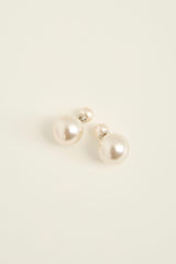 Double Pearl Earrings