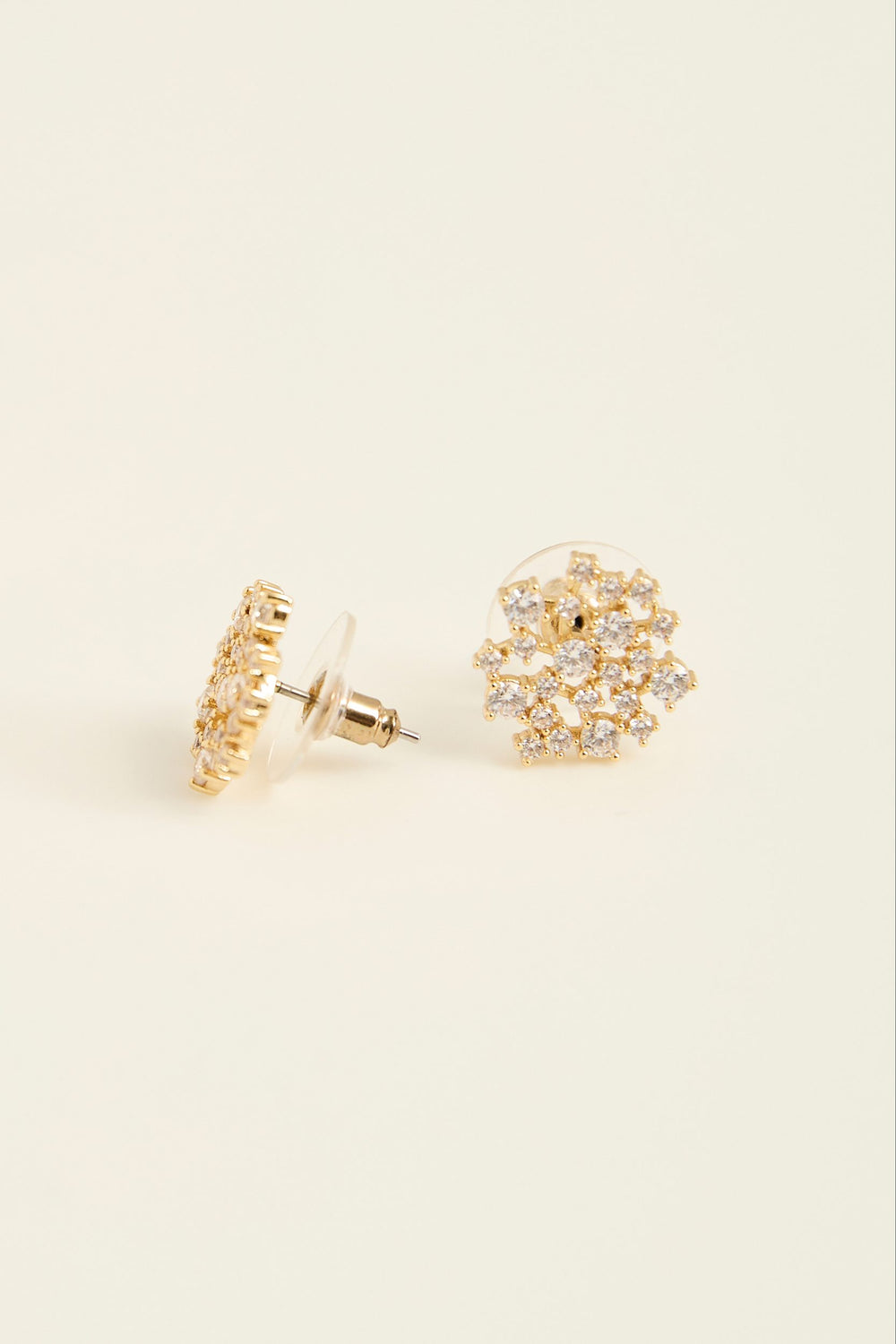 Boucles d'oreilles avec cristaux