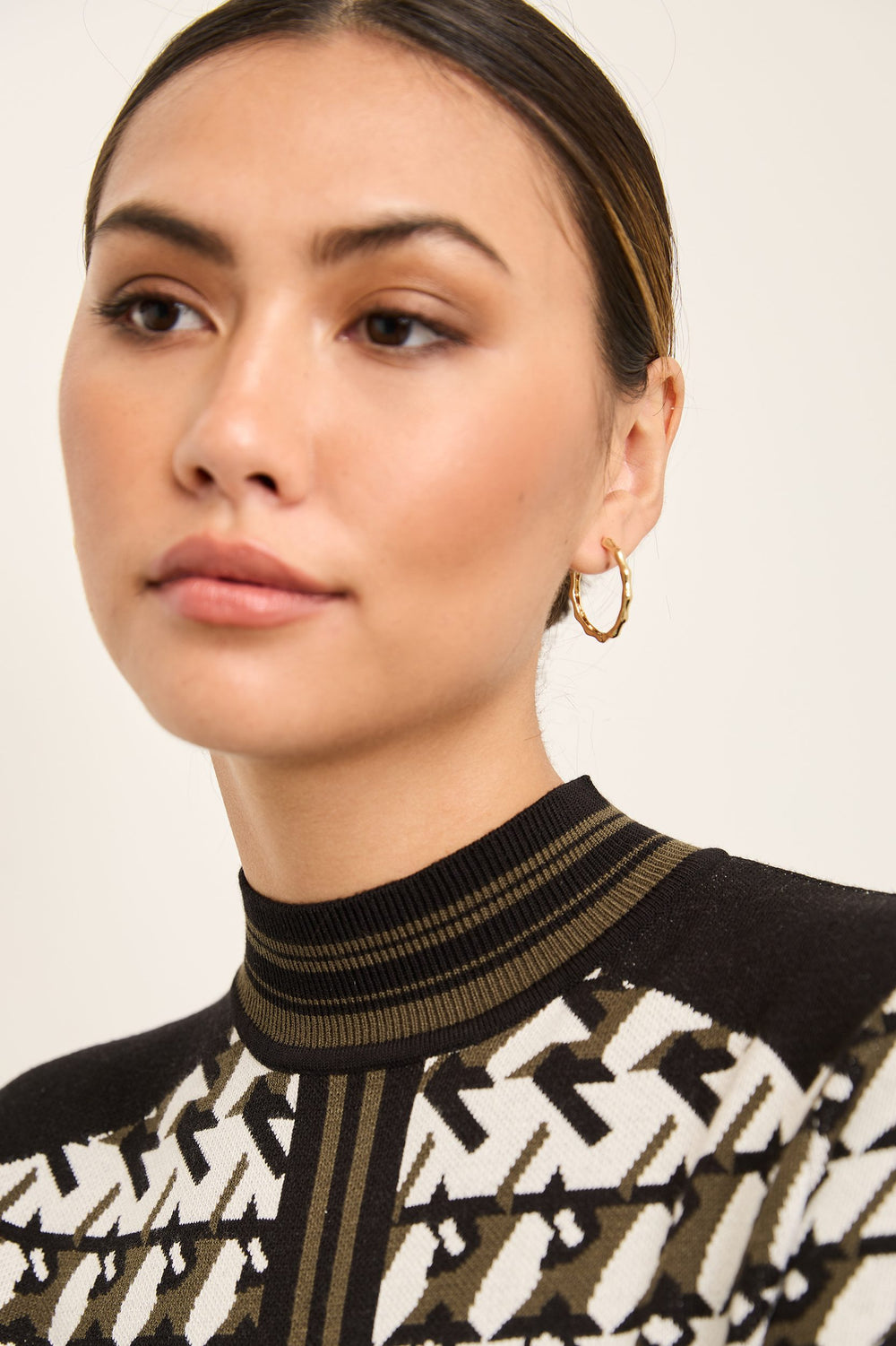 Boucles d'oreilles avec cristaux