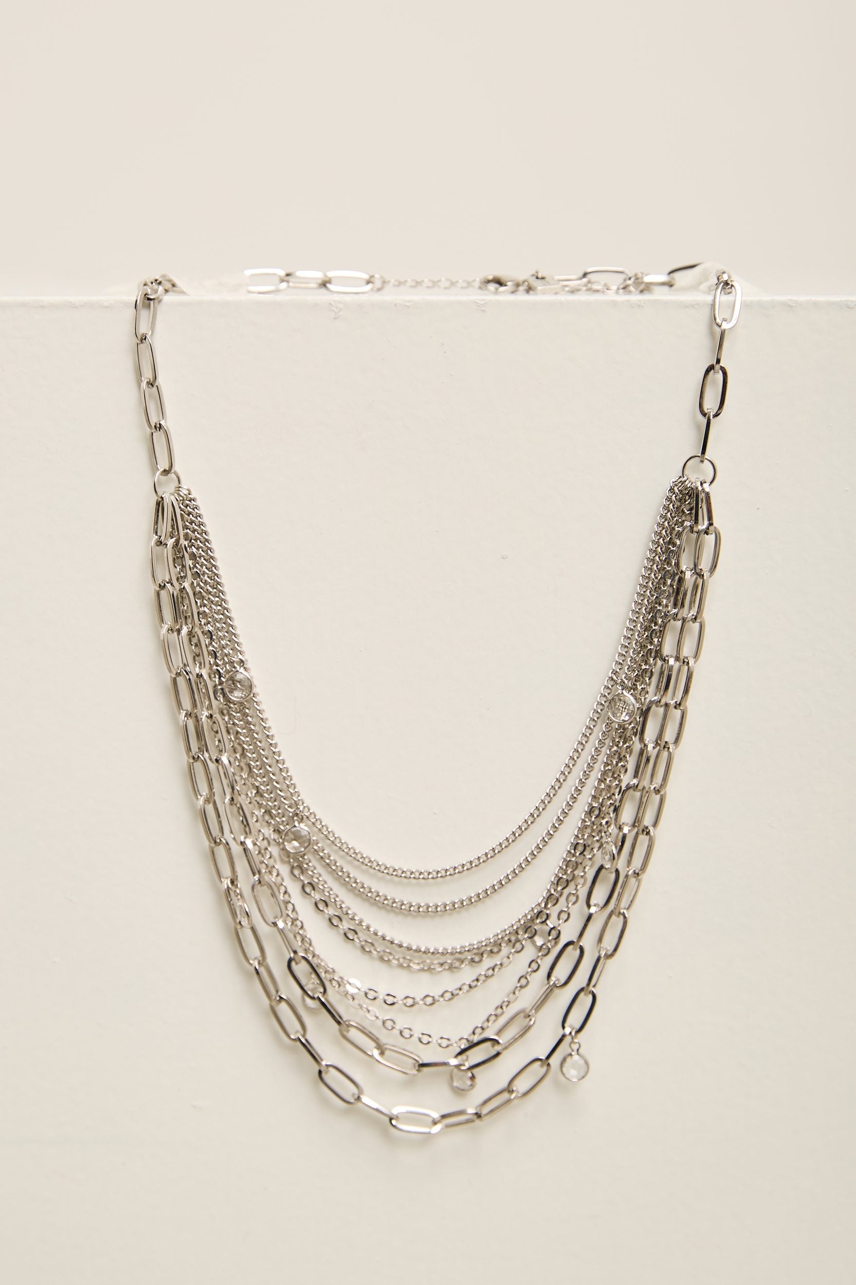 Multi row necklace