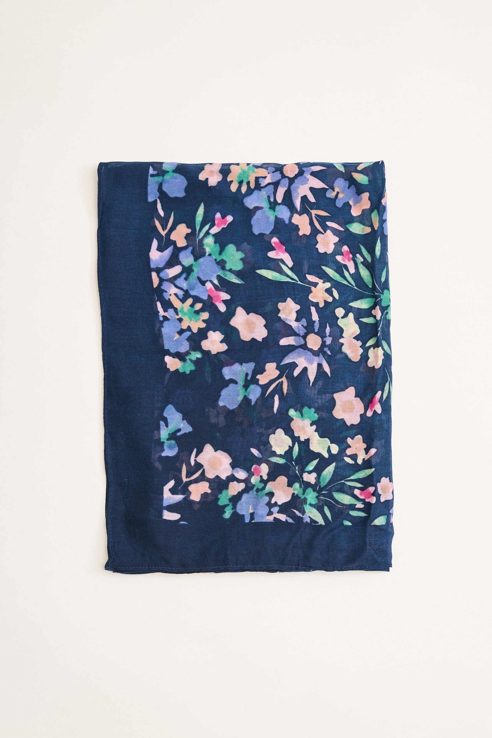 Foulard motif floral