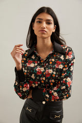 Floral printed blouse