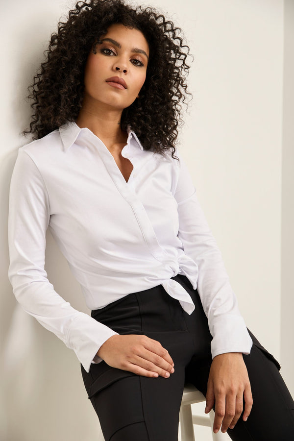 Mercerized Cotton Jersey Shirt