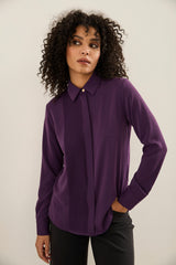 Regular Shirt With Pintuck Detail