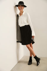 Blouse With Chest Patches