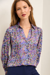 Regular Floral Print Blouse