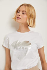 Regular fit Heart t-shirt