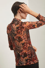 Printed micro mesh top