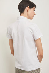 T-shirt col montant avec étoile scintillante
