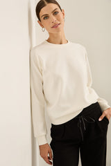 Saddle Sleeve Sweatshirt