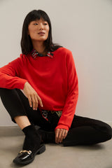 Crew neck sweater
