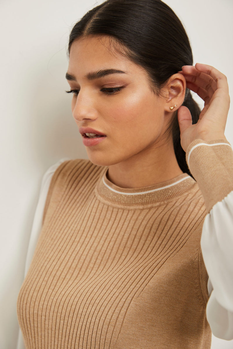 Puffy on sale arm sweater