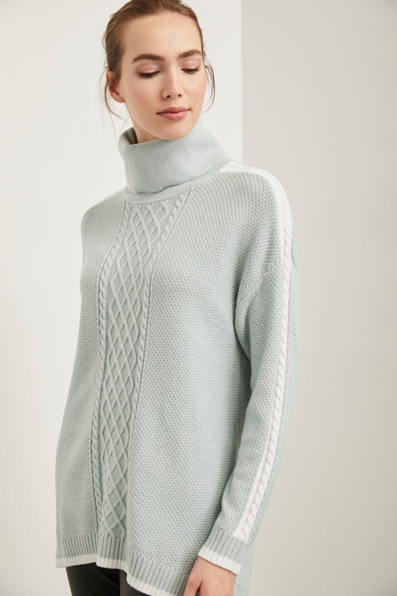 Cable knit deals sweater womens