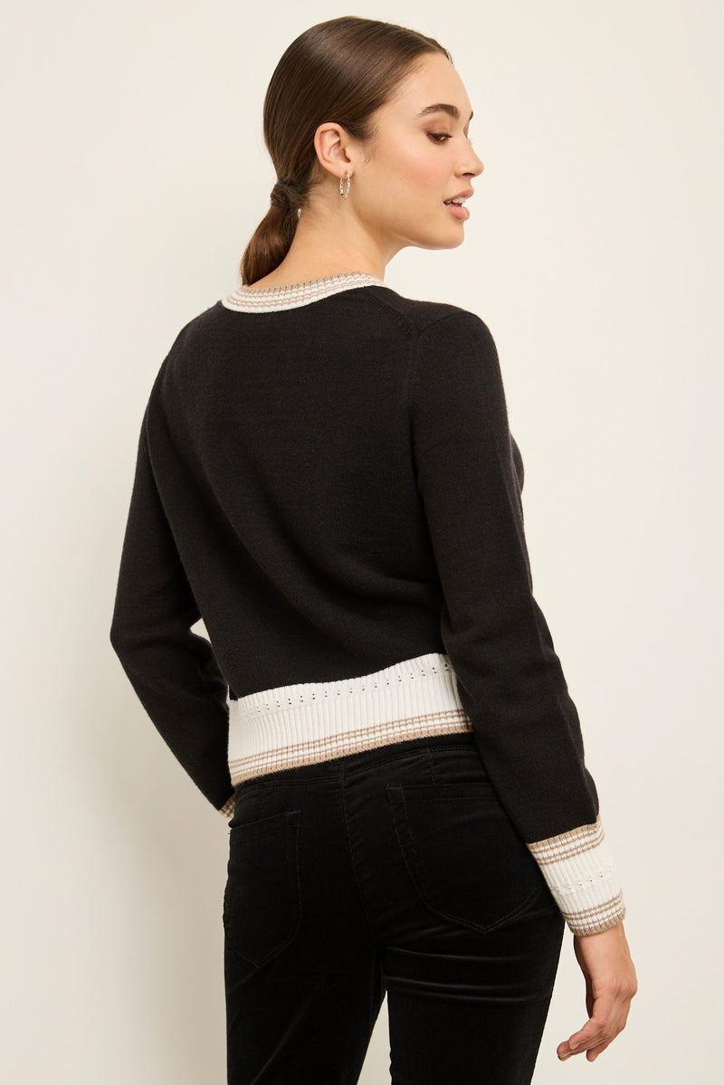 Sweater With Contrasting Rib
