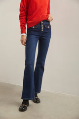 High waist bootcut jean