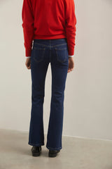 High waist bootcut jean