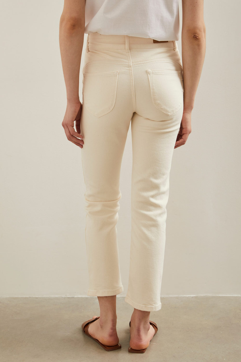 Jean push up écourté