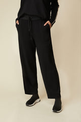 Pantalon en maille avec détail lurex