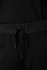Pantalon en maille avec détail lurex