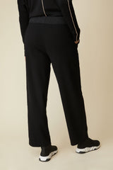Pantalon en maille avec détail lurex