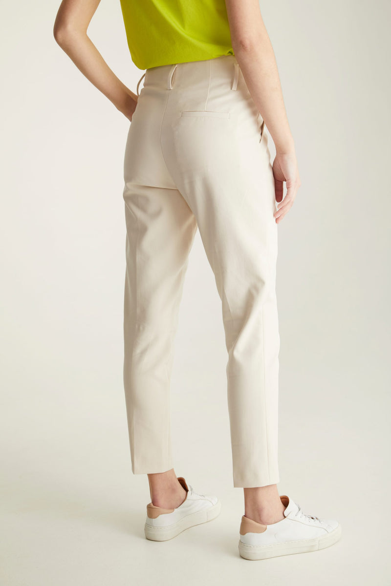 High waist pant with snaps