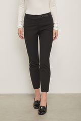 Urban fit pant with leather tabs