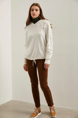 Push up corduroy slim pant