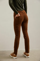 Push up corduroy slim pant