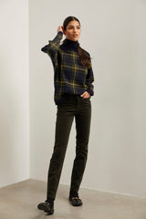 Push up corduroy slim pant