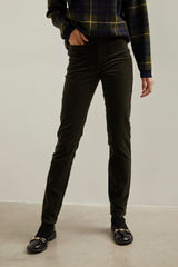 Push up corduroy slim pant