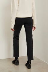 Sport chic slim pant with front yoke