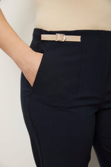 Modern High waist pant with side tabs