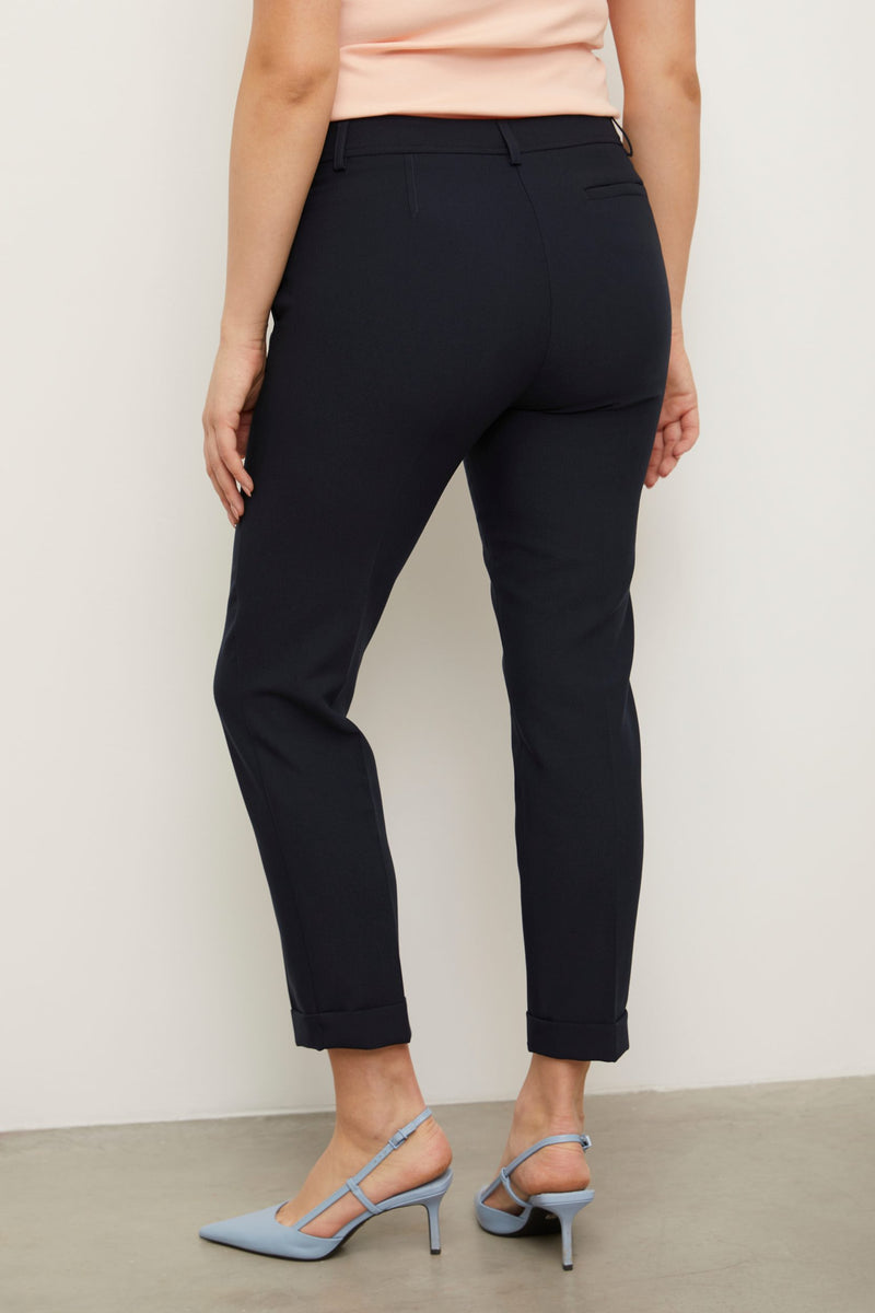 Urban fit basic crop pant with cuff