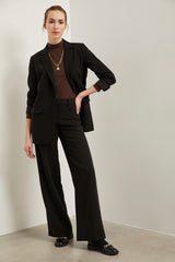 Modern fit wide leg pant