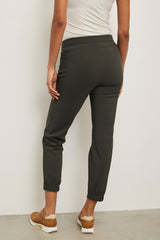 Sport Chic pant with elastic cuff