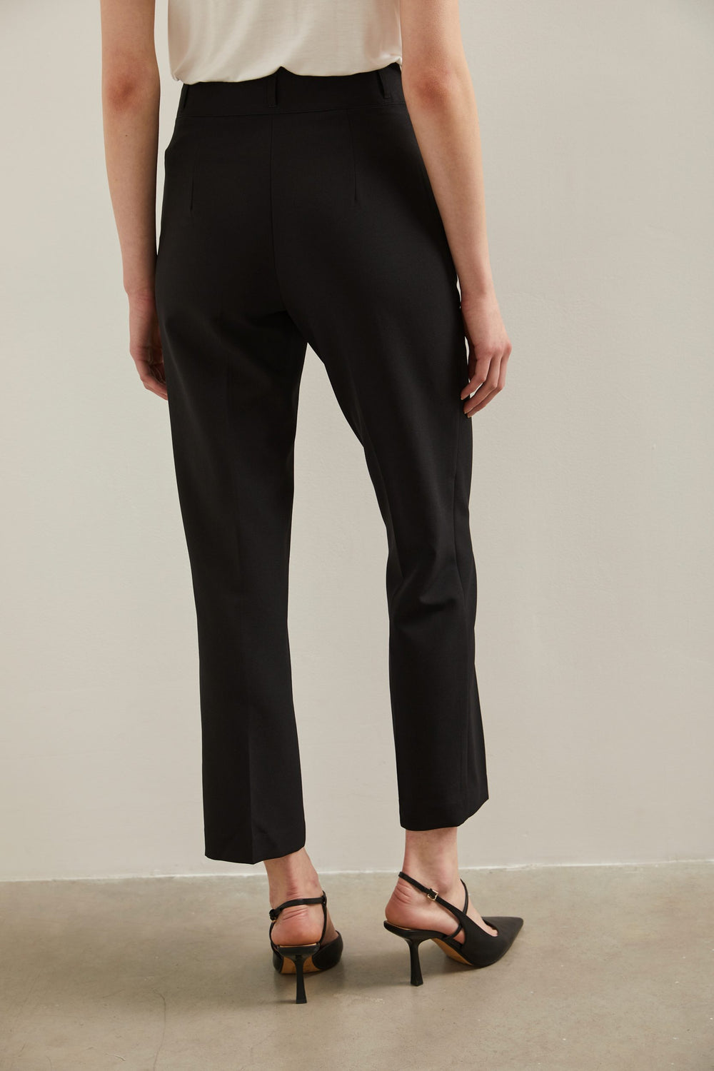 Pantalon taille haute