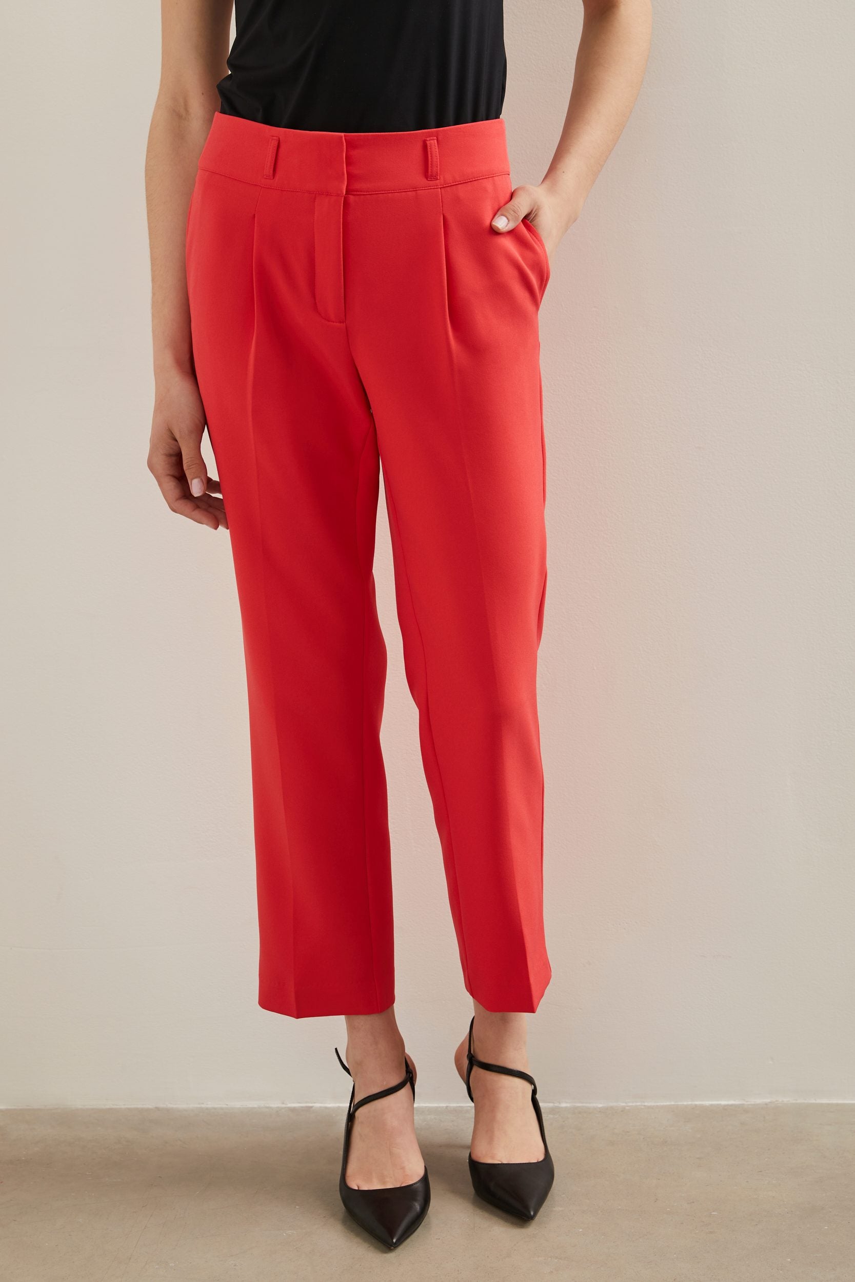 Pantalon taille haute