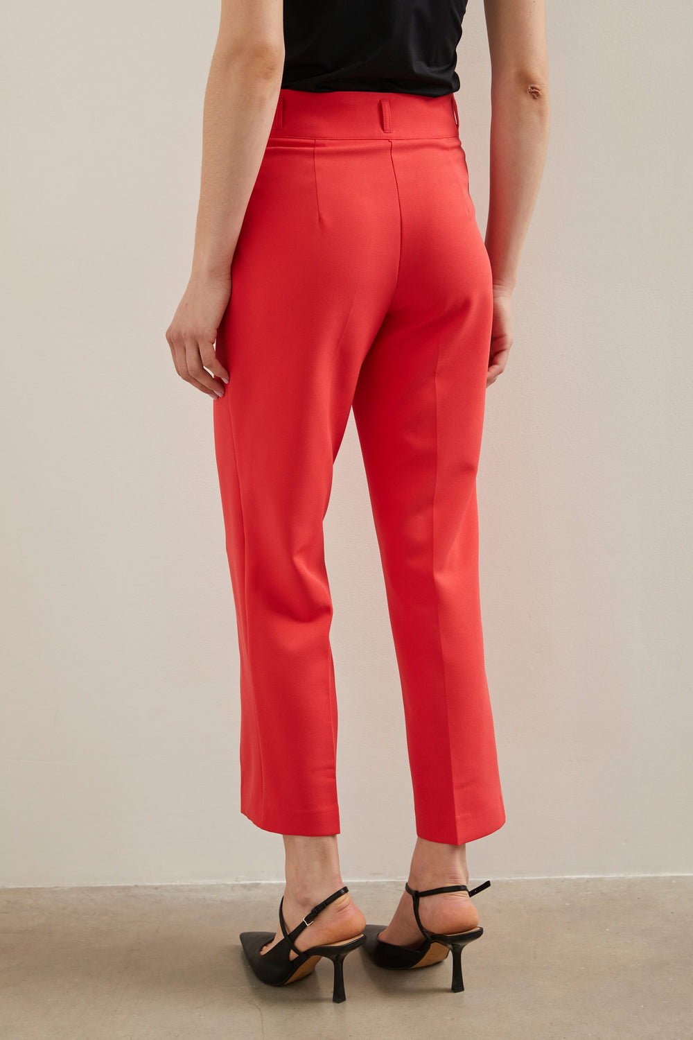 Pantalon taille haute